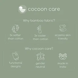 cocoon care Infants Printed Bibs image 5