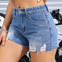 StyleCast Women Slim Fit Low-Rise Hot Pants Shorts image 2