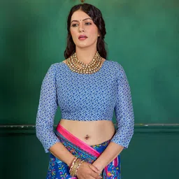 Munir Kalamkari Pure Cotton Saree image 2