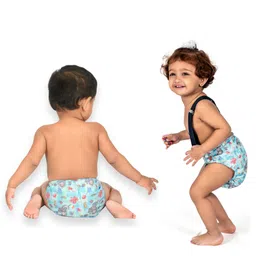 Dumbledo One Size Cloth Diaper with Hemp & Cotton Pad/Insert - Leak-Proof, Stylish, Superior Absorbency - Adjustable For 3 Months to 3 Years, Pack of 3 image 5