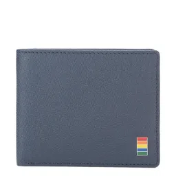 United Colors of Benetton Roan Navy Casual Leather Bi-Fold Wallet for Men-picture-33