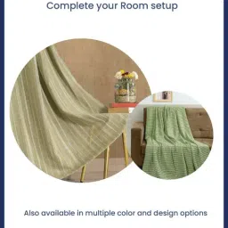 Urban Space Waffle Sage Green Cotton Cushion Covers - Set of 2 image 5