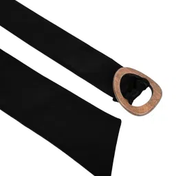Kazo Black Casual Belt for Women image 3