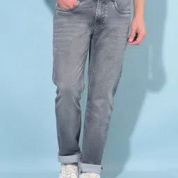 Crimsoune Club Grey Straight Fit Jeans-picture-12
