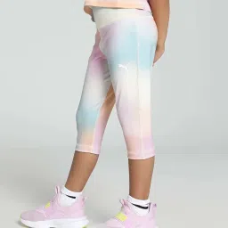 Puma Kids TRAIN FAVORITE Multicolor Logo Tights image 3