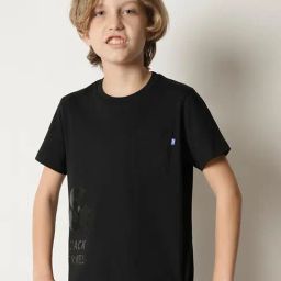 Jack & Jones Junior Black Printed T-Shirt-picture-46