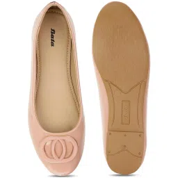 Bata Women's AMELIA E 24 Pink Flat Ballets image 3