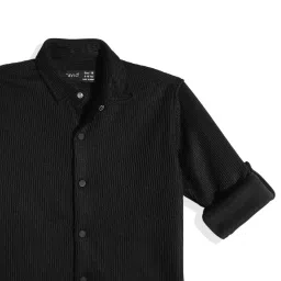 Cavio Boys Black Shirt image 3