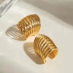 ROYAL NEEDS Geometric Ear Cuff Earrings image 4