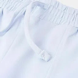 United Colors of Benetton Kids Blue Cotton Regular Fit Trackpants image 3