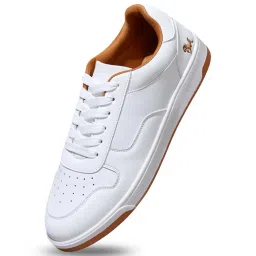 Neemans Men's The Hipsters White Casual Sneakers image 3