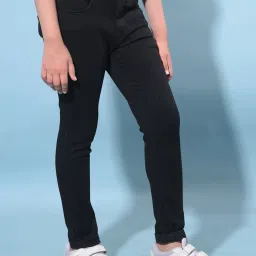 Crimsoune Club Kids Black Solid Jeans image 3