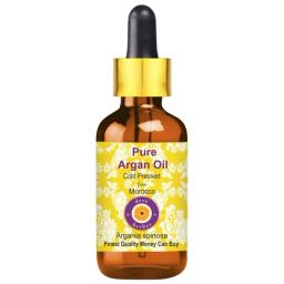 Deve Herbes Pure Argan Moroccan Oil with Glass Dropper - 10 ml-picture-37