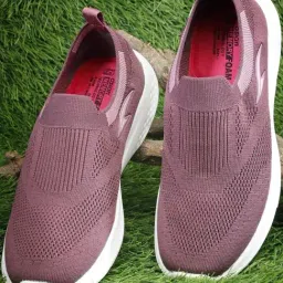 Asian BREEZE-02 Women's Maroon Walking Shoes-image-3