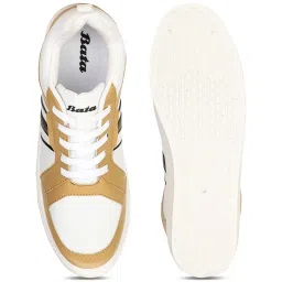 Bata Men's SPARK E 24 Beige Casual Sneakers image 3