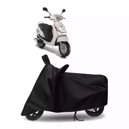 Auto Pearl Bike Cover for Mahindra Duro (Black)-picture-20