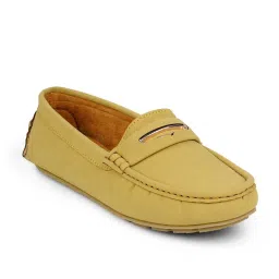 ID Women's Yellow Casual Loafers image 3
