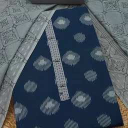 Soch Printed Pure Cotton Unstitched Dress Material-image-42