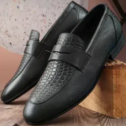 Hoversoul x Nico Nerini Men's Mosaale Black Loafers-image-77