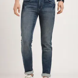 Turtle Blue Narrow Fit Jeans-image-11