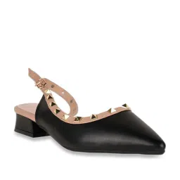 Ronnie Grey Women's Black Back Strap Sandals image 3