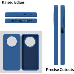 Sprig Back Cover for Realme Narzo N65 5G (Blue) image 3