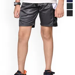 BAESD Pack Of 4 Boys Mid-Rise Regular Fit Shorts image 1