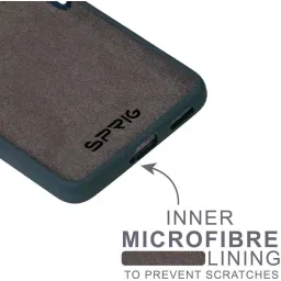 Sprig Liquid Silicone Back Cover for POCO F4 5G (Grey) image 3