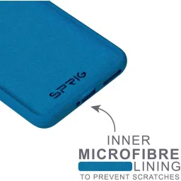 Sprig Liquid Silicone Back Cover for Oneplus Nord 2T 5G (Blue) image 3