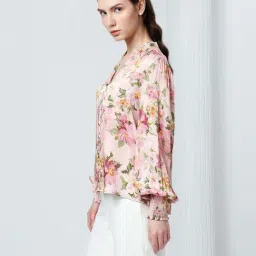 Vero Moda Ecru Printed Top image 3