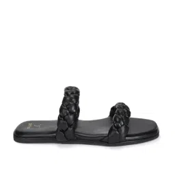 Yoho Women's Black Casual Sandals-image-31