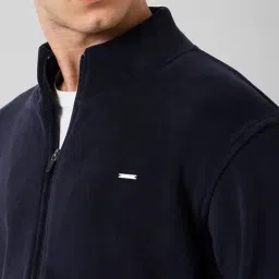 Park Avenue Blue Slim Fit Sweatshirt image 5
