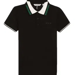 Antony Morato Kids Black Solid  Polo T-Shirt-picture-13