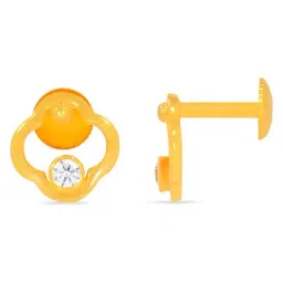 Bhima Jewels 22k (916) Yellow Gold Earrings for Women image 4