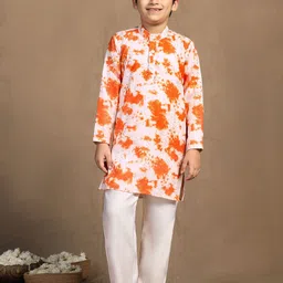 FASHION DREAM Boys Printed Regular Kurta with Pyjamas-picture-29