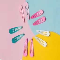 Jewelz Multicolor Printed Shape Tic Tac Clip ¿ Pack of 10 image 4