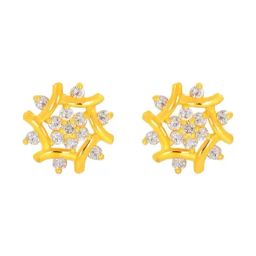 Bhima Jewels 22k (916) Yellow Gold Earrings for Women-picture-6