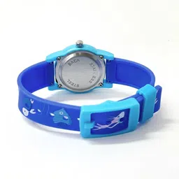 Time Up Unisex Kids Printed Dial & Textured Straps Analogue Watch BTR-CURV-102 image 5