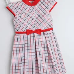 The Magic Wand Kids Multicolor Chequered Dress-picture-29