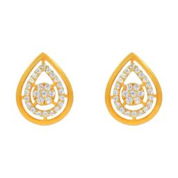 Bhima Jewels 22k (916) Yellow Gold Earrings for Women-picture-7