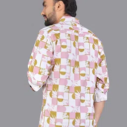 Metronaut Men Classic Printed Casual Shirt image 2