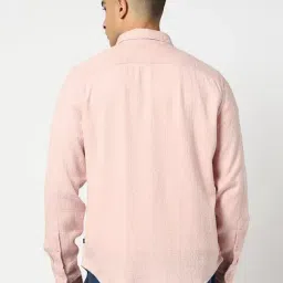 GAP Pink Regular Fit Embroidered Shirt image 2