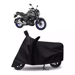 Auto Pearl Bike Cover for Yamaha FZ S V3.0 FI (Black)-picture-26