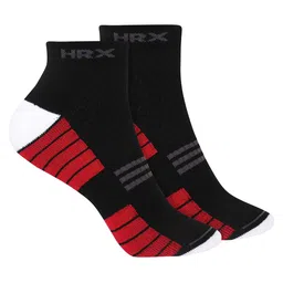 HRX by Hrithik Roshan Pack Of 5 Patterned Ankle-Length Socks image 3