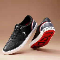 U.S. Polo Assn. Men's OSKAR Black Casual Sneakers-picture-11