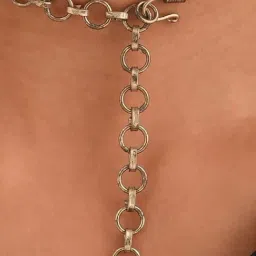 Jaypore Silver Necklace & Earring Set image 5