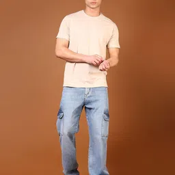 LIMEROAD Men Typography Printed T-shirt image 4