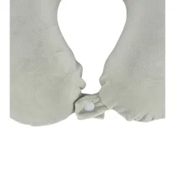 Premsons Cushy Travel Neck Pillow With 360-Degree Head Support Light Grey image 4