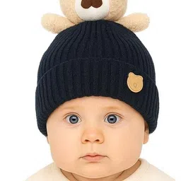 ketkar Unisex Kids Woollen Beanie-picture-14
