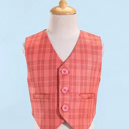 Robo Fry Woven Full Sleeves Four Piece Solid Colour  Party Suits With Bow -Black image 4